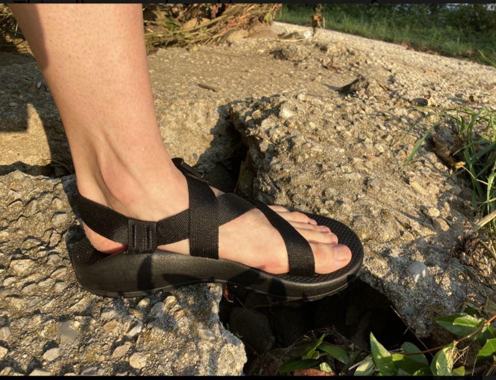 Chaco Z/1 Classic Black Strappy Sandals Mens Size 9
